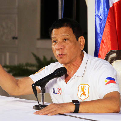 Presidentti Rodrigo Duterte.