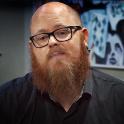 Björn Karlsson från Kontroller, bild med vinjett