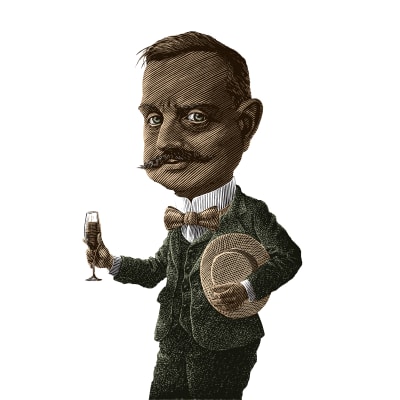 Illustration av Jean Sibelius