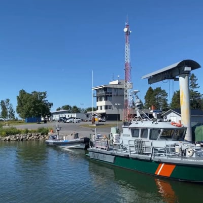 Sjöbevakningsstationen på Vallgrund. 