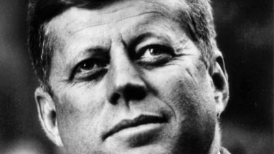 John F. Kennedy i februari 1961.