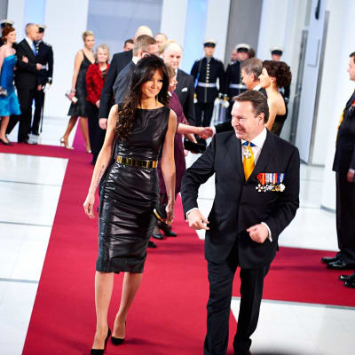 Ilkka Kanerva ja Elina Kiikko.