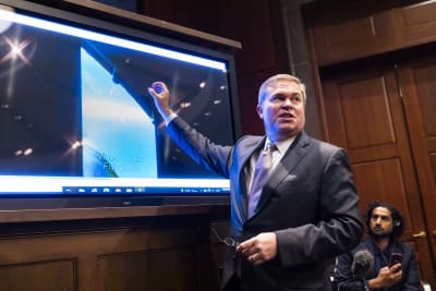 Scott Bray, biträdande direktör för den amerikanska flottans underrättelsetjänst.