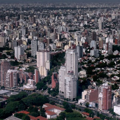 Ilmakuva Buenos Airesista vuonna 2009. 