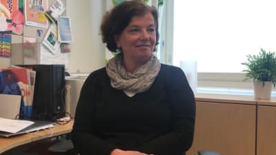Skolhälsovårdare Antonina Carlberg.