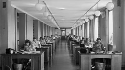 Elantos huvudkontor 1948.