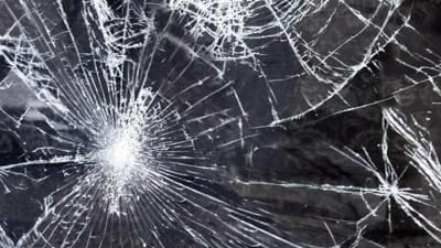 Ett söndrigt fönsterglas