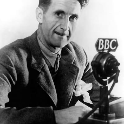 George Orwell på BBC år 1941.