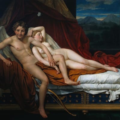 Jacques-Louis David: Cupidon et Psyché