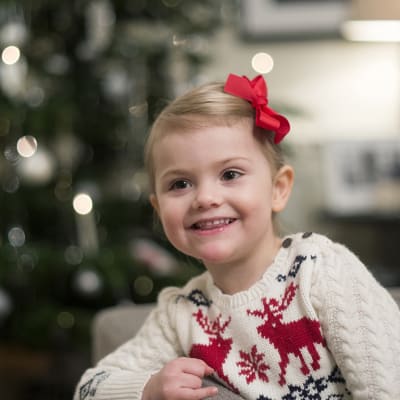 Prinsessan Estelles julhälsning.