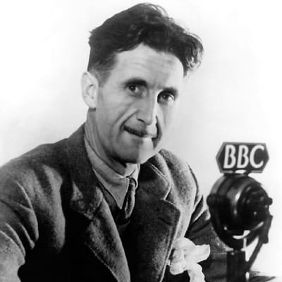 George Orwell på BBC år 1941.