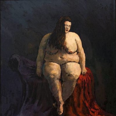 Målningen "Status Quo" av den tjeckiske målaren Alexandr Onishenko.