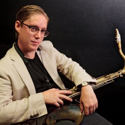 Fredrik Lindborg, saxofonist i LSD-trio
