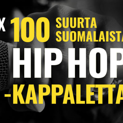 Kansikuva. 100 suurta suomalaista hiphop-kappaletta.