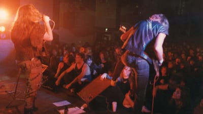 Darkland på scen i Berlin sommaren 1989