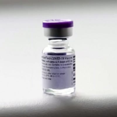 Coronavaccin som Pfizer och Binotech har framställt.