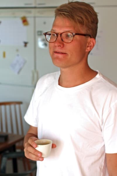 Ville Vuorelma bor i ett fyrapersonernskollektiv på tavastvägen i Helsingfors.