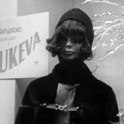 En skyltdocka 1969