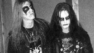 Dead och Euronymous från gruppen Mayhem