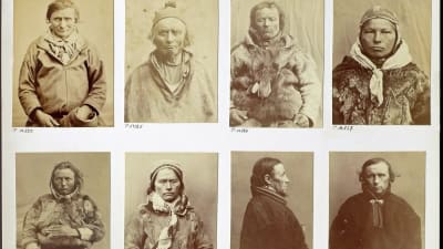 Fotografier av samer tagna i samband med människoutställningar i Berlin mellan år 1875 och 1879. Beställda av Rudolf Virchow och tagna av Carl Günther.