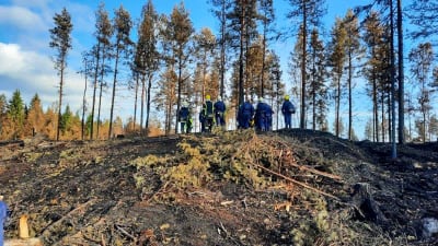 Brandmän i Kalajoki.