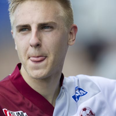 Johan Brunell har fått sin fotbollsfostran i FF Jaro.