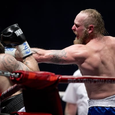 Robert Helenius boxas mot Franz Rill 2015.