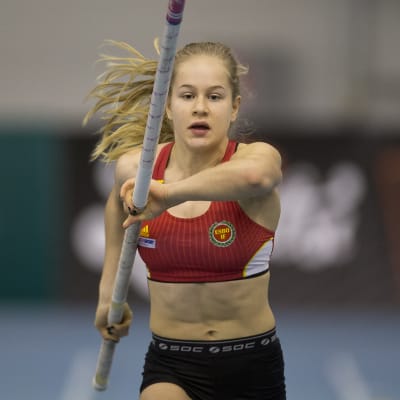 Saga Andersson, inomhus-VM 2016.