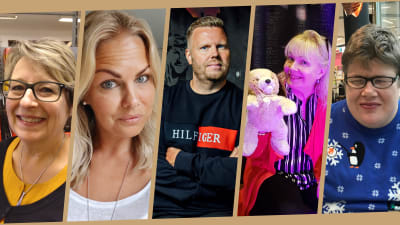  Collagebild av svenska dagens 2020 vardagliga hjältar.