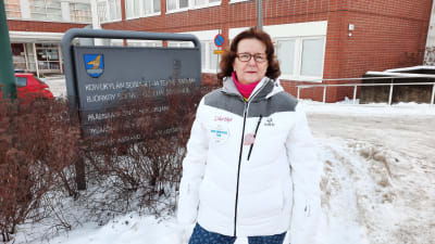 Ann-Christine Teir vid Björkby hälsostation.