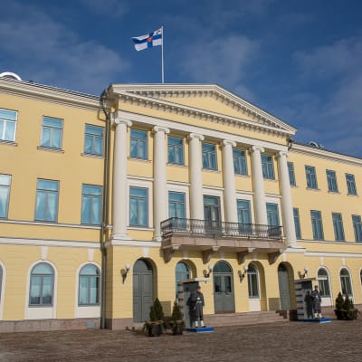 Presidentens slott i Helsingfors.