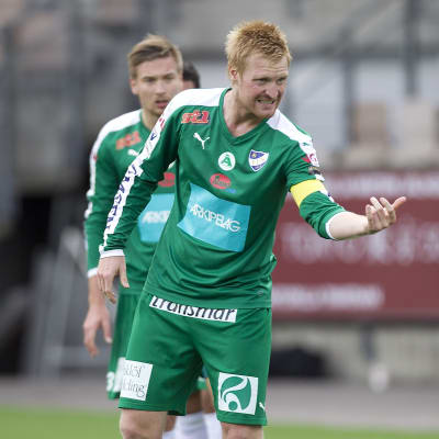 Jani Lyyski är kapten för IFK Mariehamn.