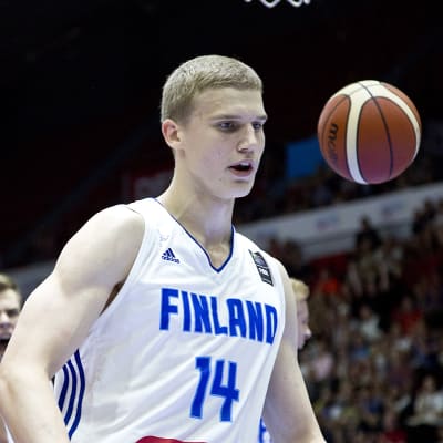 Lauri Markkanen har varit Finlands bästa spelare i U20-EM.