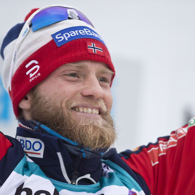 Martin Johnsrud Sundby var med om att vinna VM-guld i stafetten.