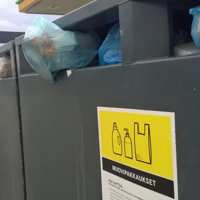 Pakkausmuovin keräyspiste