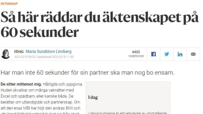 En text ur en kolumn av Maria Sundblom-Lindberg.