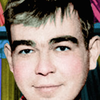 Kuvassa nuori Pentti Saarikoski