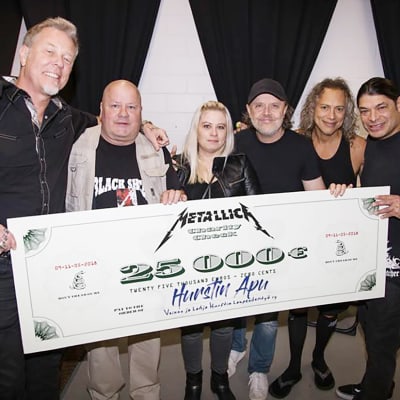 Metallica ja shekki