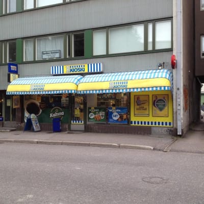 R-kiosken på Köpmansgatan i Karis