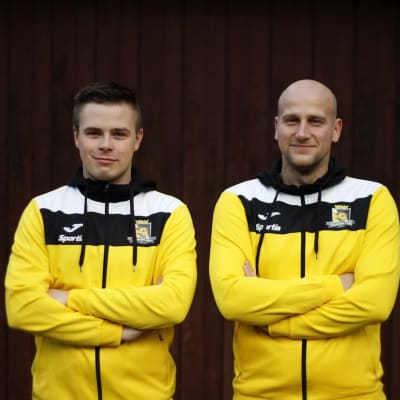 Andre Artzén och Niklas Malm i Sportmåndag 28.9.2015