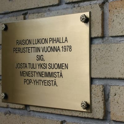 Minnesplattan över SIG