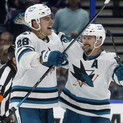San Jose Sharks firar mot Tampa Bay. 