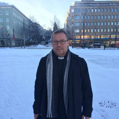 Keski-Lahden seurakunnan kirkkoherra Miika Hämäläinen