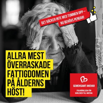 en gammal kvinna