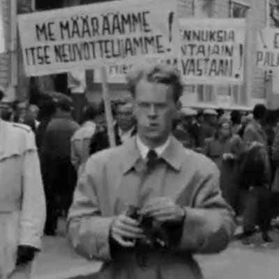 Mielenosoitus Kemissä (1949).