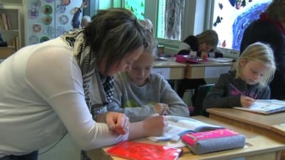 Antonia Lindholm i Höjdens skola