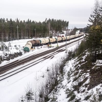 suistunut säiliöjuna