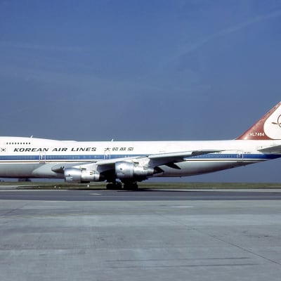 En likadan koreansk Boeing 747 sköts ned av ett sovjetiskt jaktplan 1983.