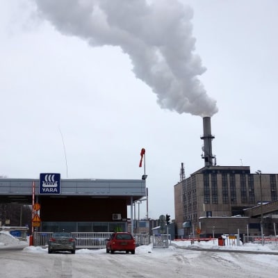 Yaran lannoitetehdas Siilinjärvellä