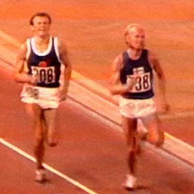 Juha Väätäinen voittaa 10 000 metrin EM-kultaa (1971).
